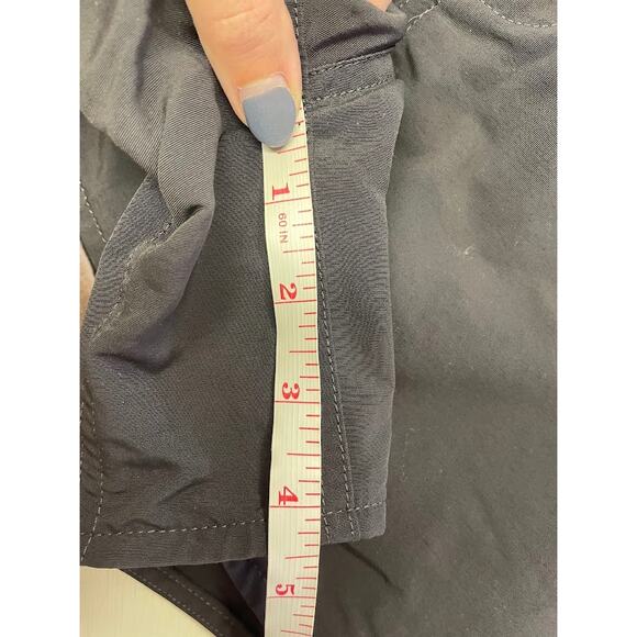 PATAGONIA Wavefarer Board Shorts Nylon Sz 8 Black Outdoor Drawstring Athletic - Picture 11 of 11